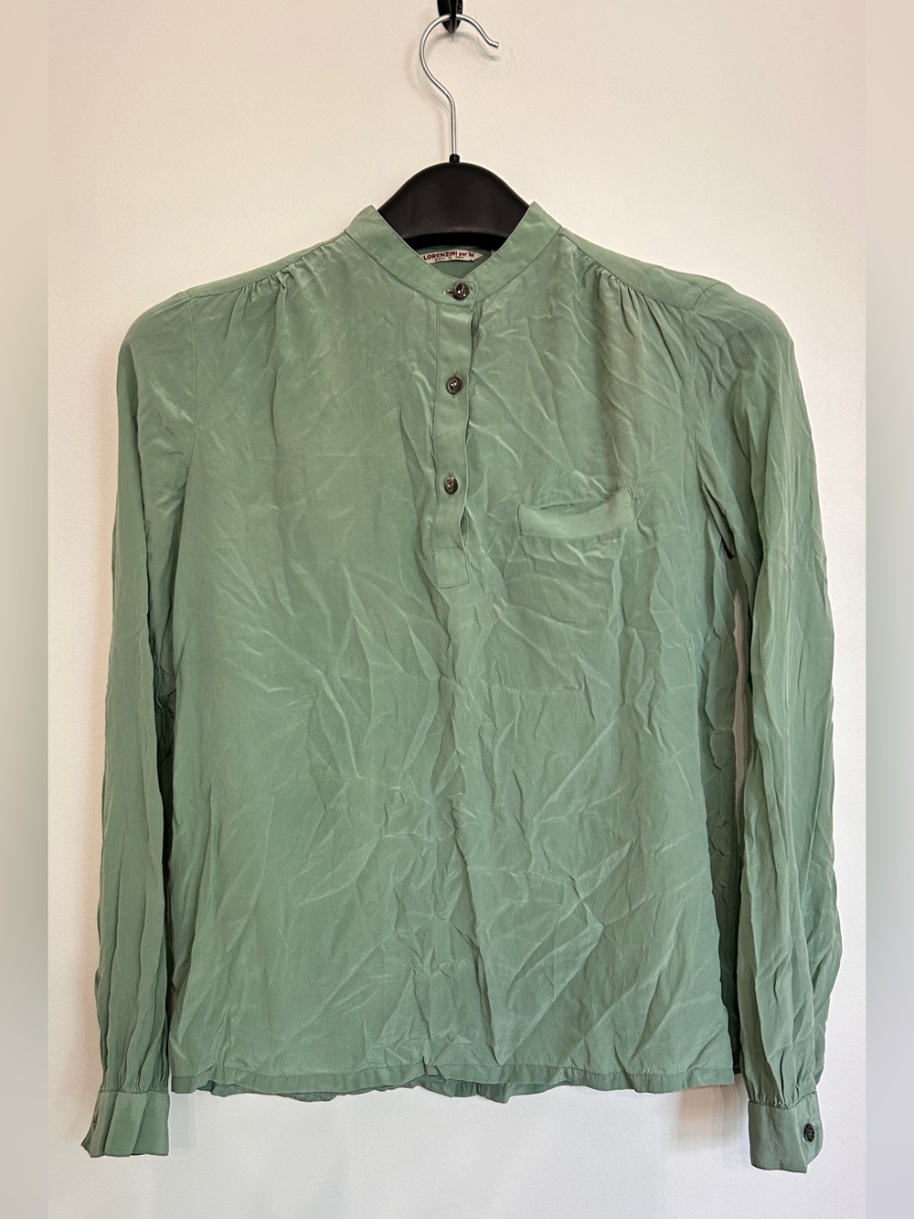 LORENZINI PER LEI 100% SILK BLOUSE